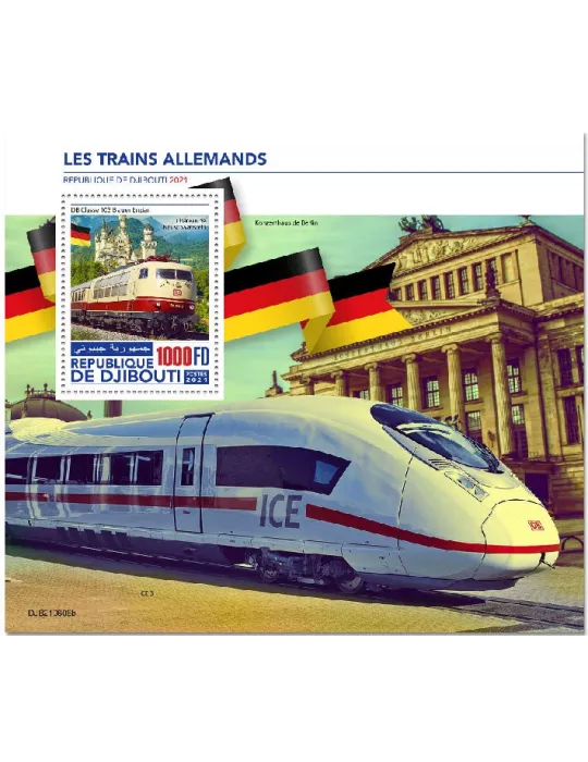 n° 759 - Timbre DJIBOUTI Blocs et feuillets