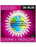 n° 8288 - Timbre SAINT-THOMAS ET PRINCE Poste