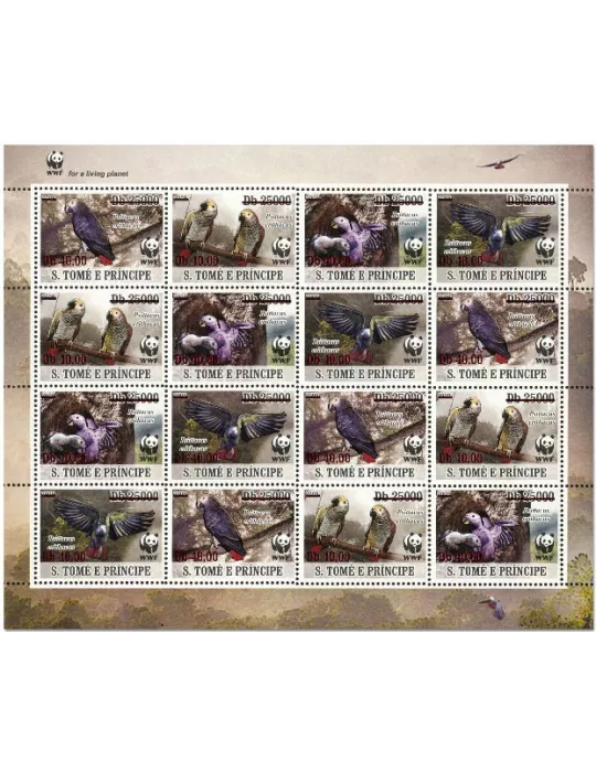 n° F7405 - Timbre SAINT-THOMAS ET PRINCE Poste