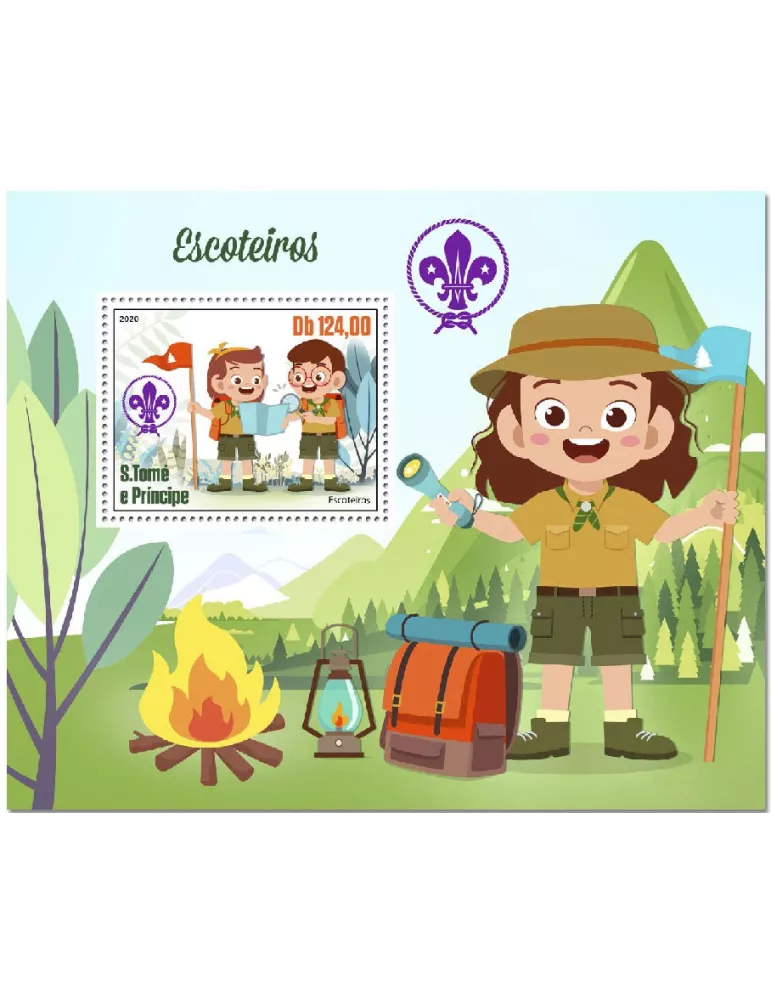 n° 1418 - Timbre SAINT-THOMAS ET PRINCE Blocs et feuillets