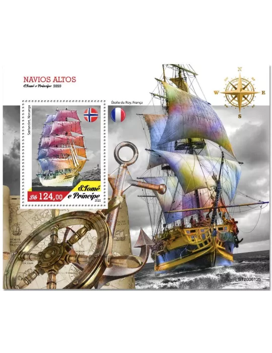 n° 1451 - Timbre SAINT-THOMAS ET PRINCE Blocs et feuillets