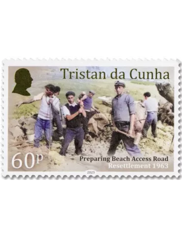 n° 1344/1347 - Timbre TRISTAN DA CUNHA Poste 2