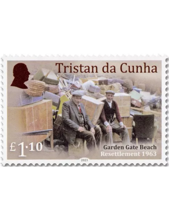 n° 1344/1347 - Timbre TRISTAN DA CUNHA Poste