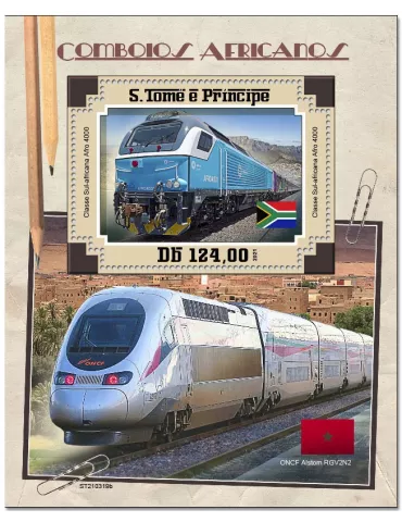 n° 1540 - Timbre SAINT-THOMAS ET PRINCE Blocs et feuillets