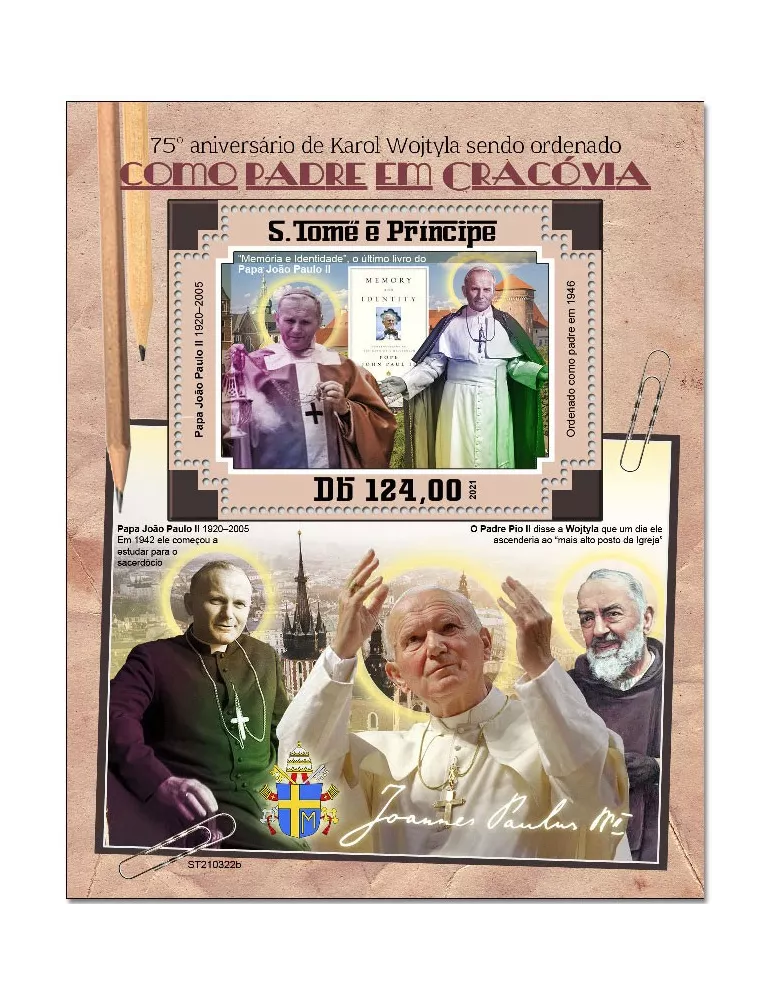 n° 1543 - Timbre SAINT-THOMAS ET PRINCE Blocs et feuillets