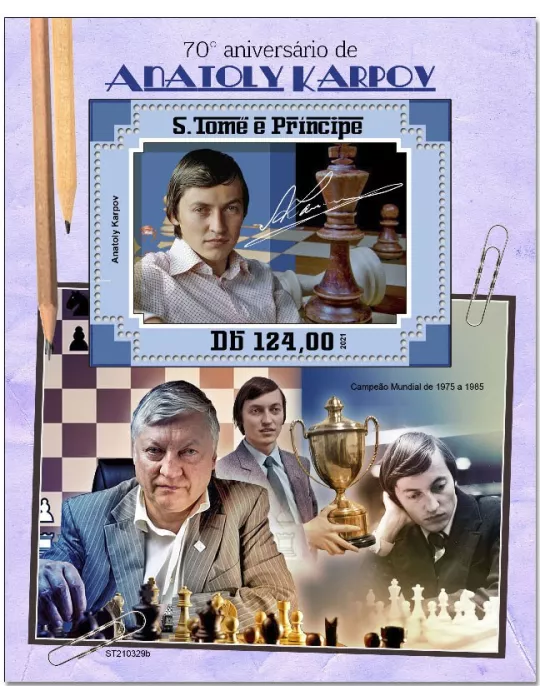 n° 1549 - Timbre SAINT-THOMAS ET PRINCE Blocs et feuillets