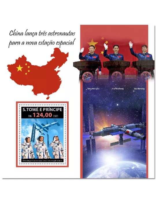 n° 1586 - Timbre SAINT-THOMAS ET PRINCE Blocs et feuillets