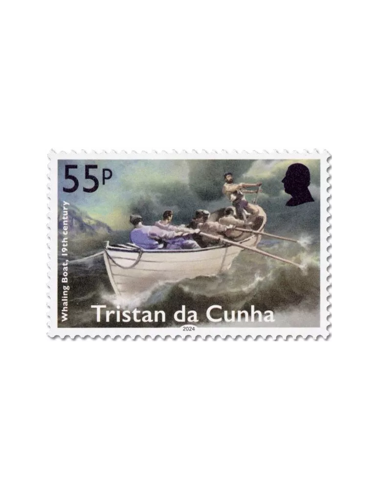 n° 1352/1355 et n° 1356/1359 - Timbre TRISTAN DA CUNHA Poste