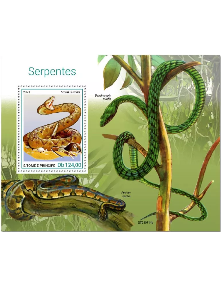 n° 1668 - Timbre SAINT-THOMAS ET PRINCE Blocs et feuillets