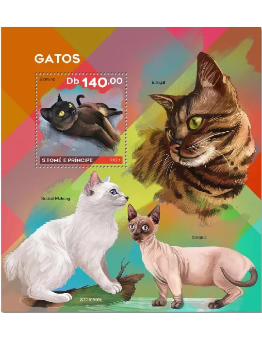 n° 1687 - Timbre SAINT-THOMAS ET PRINCE Blocs et feuillets