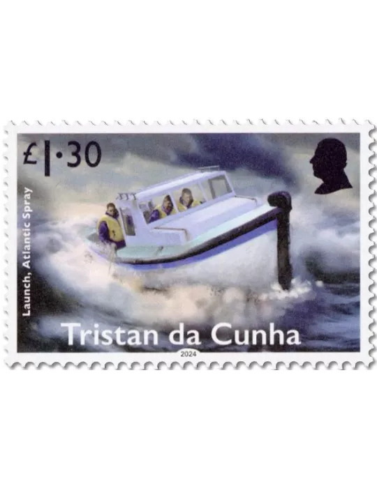 n° 1352/1355 et n° 1356/1359 - Timbre TRISTAN DA CUNHA Poste