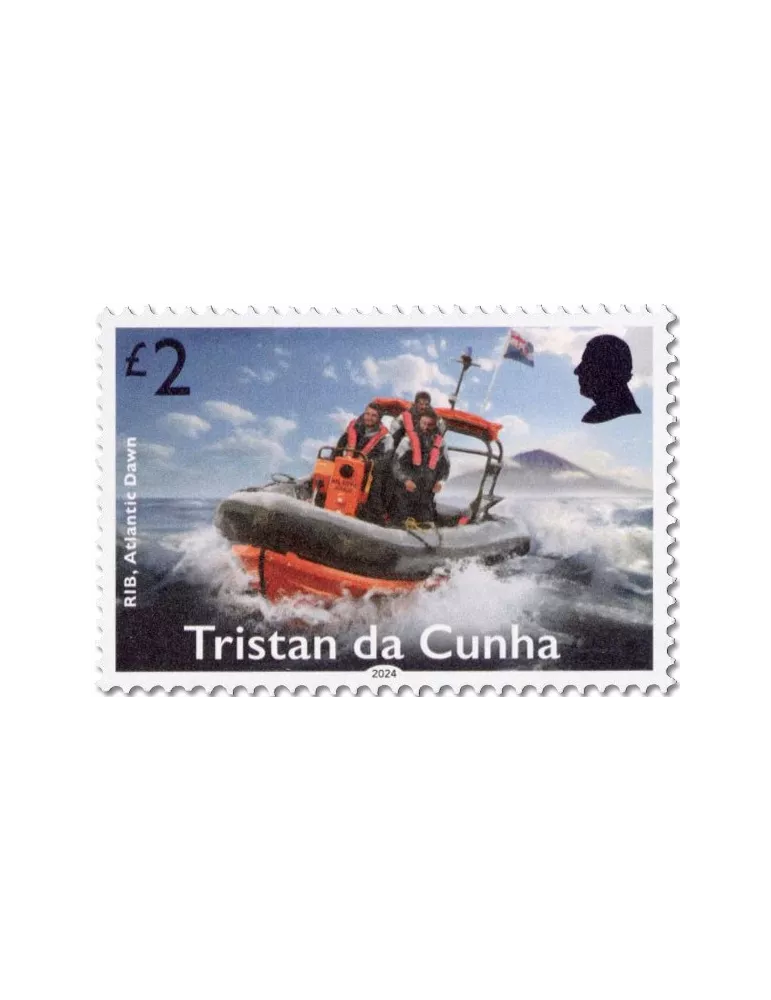 n° 1352/1355 et n° 1356/1359 - Timbre TRISTAN DA CUNHA Poste