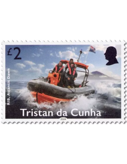 n° 1352/1355 et n° 1356/1359 - Timbre TRISTAN DA CUNHA Poste