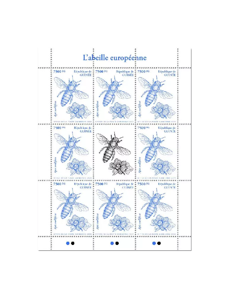 n° 10452 - Timbre GUINEE Poste