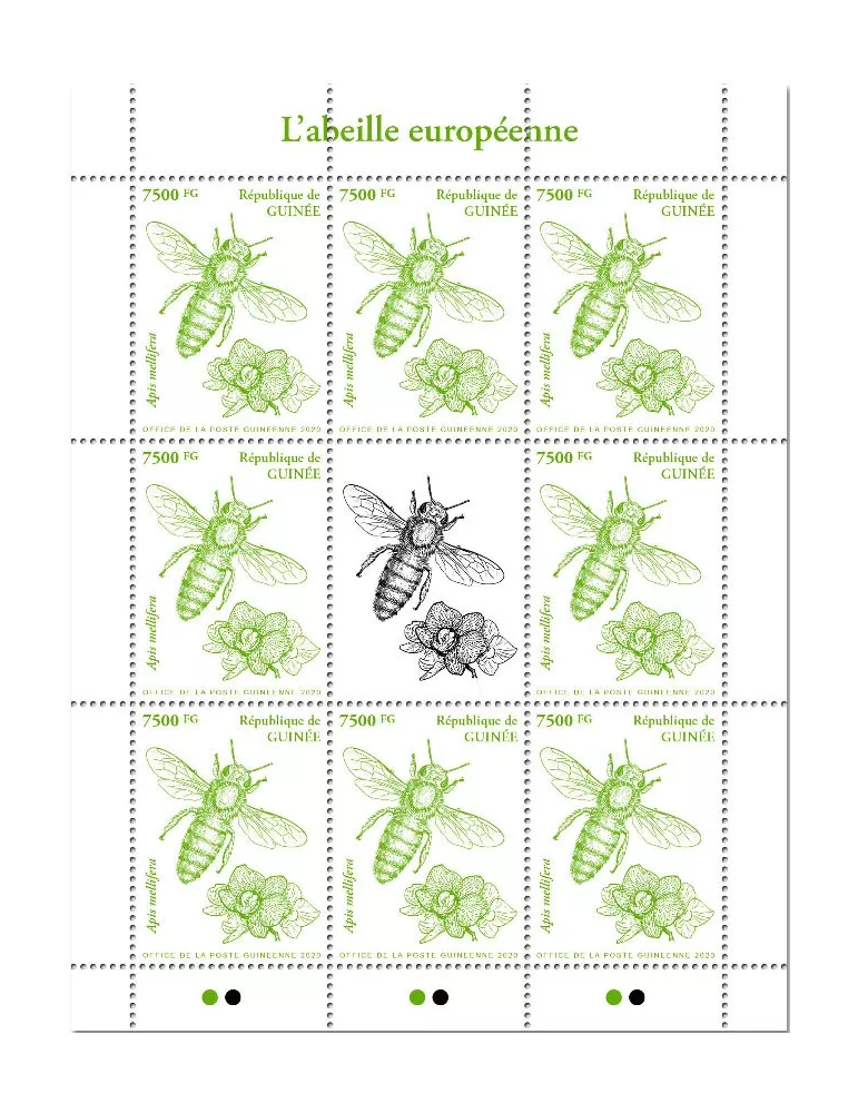 n° 10453 - Timbre GUINEE Poste