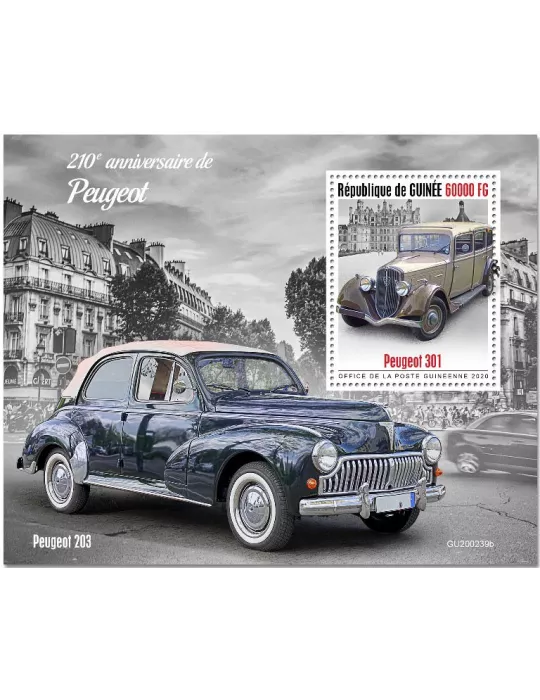 n° 2556 - Timbre GUINEE Blocs et feuillets