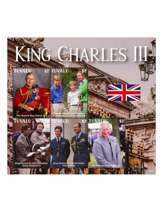 n° 2435/2439 - Timbre TUVALU Poste