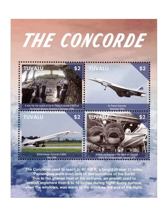 n° 2460/2463 - Timbre TUVALU Poste