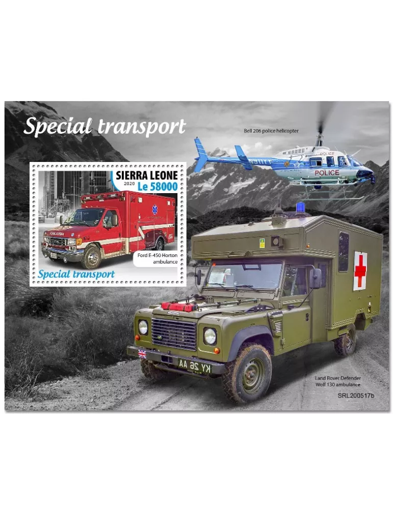 n° 2004 - Timbre SIERRA LEONE Blocs et feuillets