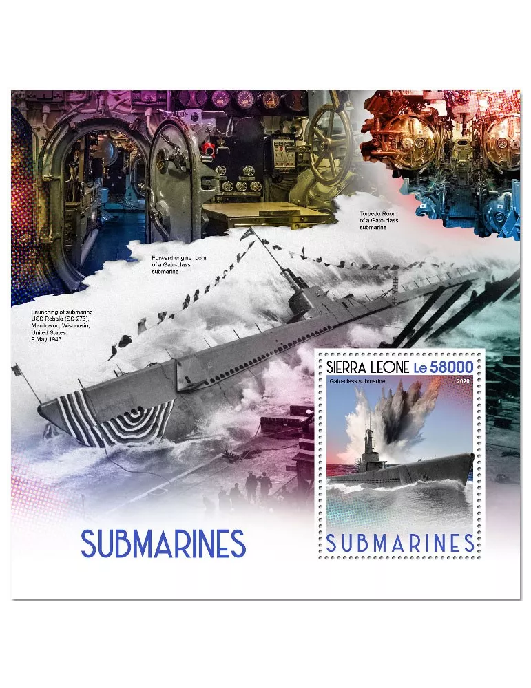 n° 2053 - Timbre SIERRA LEONE Blocs et feuillets