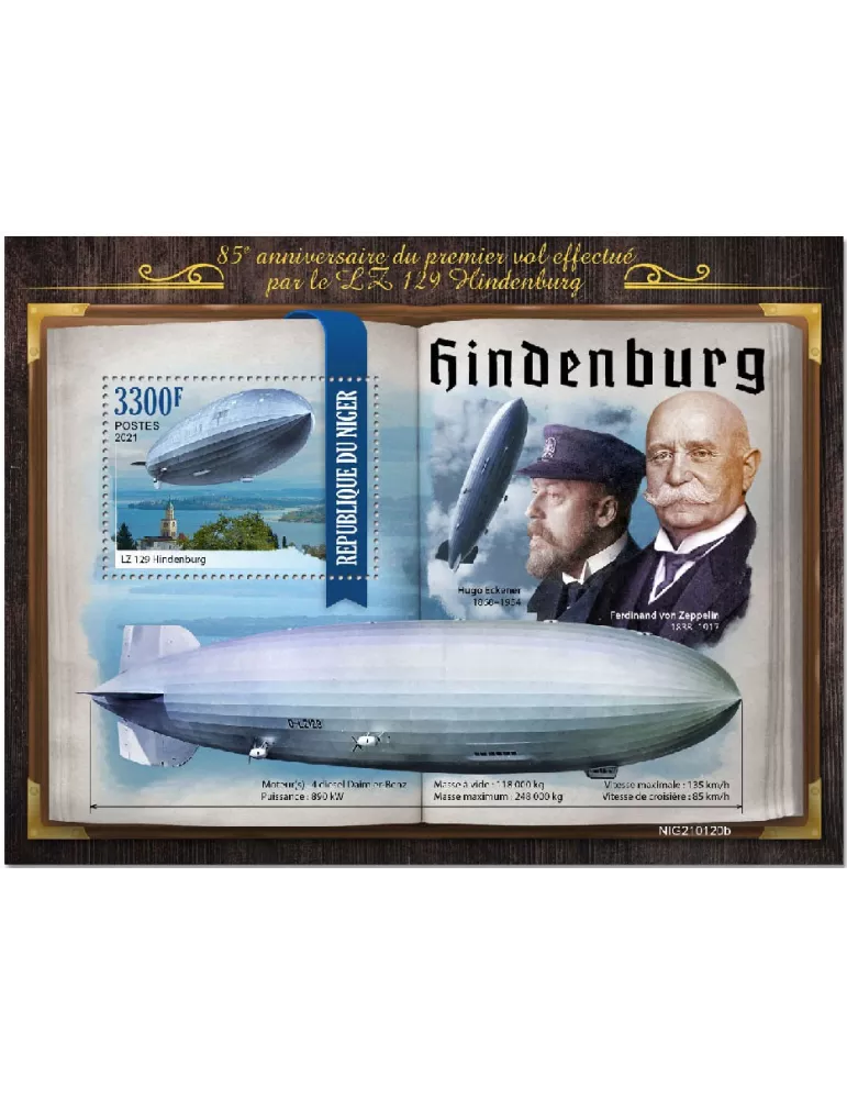 n° 1221 - Timbre NIGER Blocs et feuillets