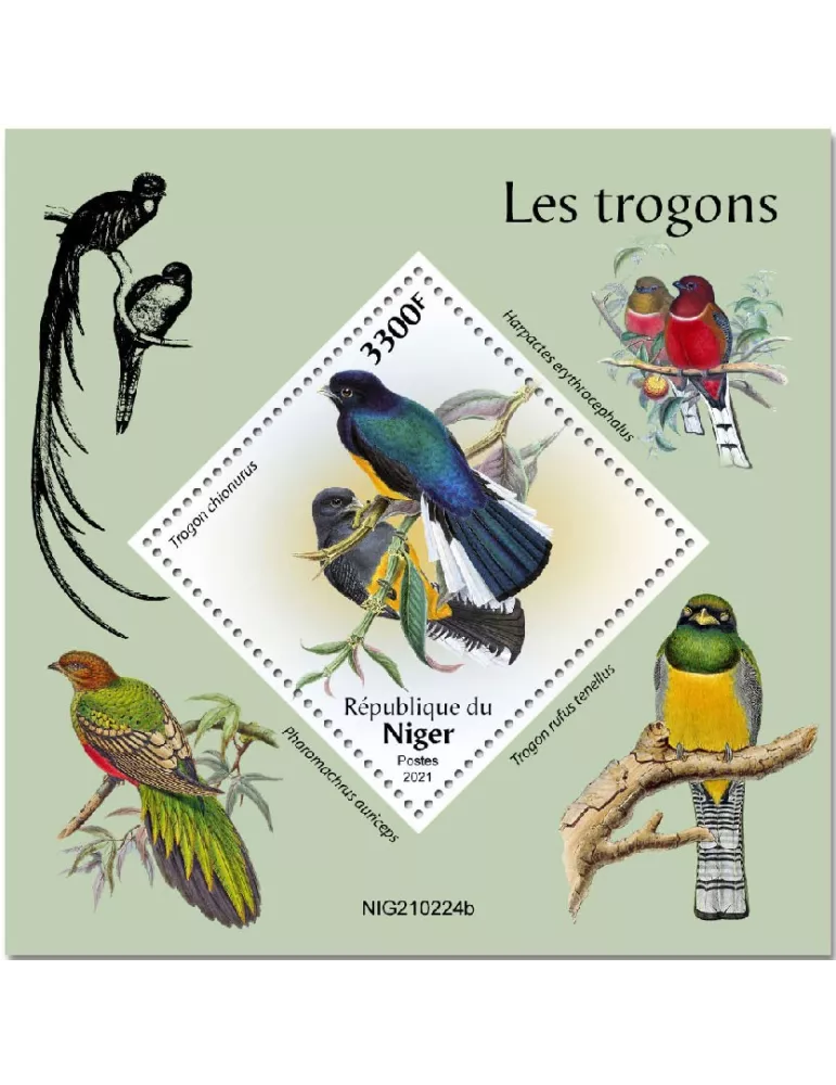 n° 1266 - Timbre NIGER Blocs et feuillets