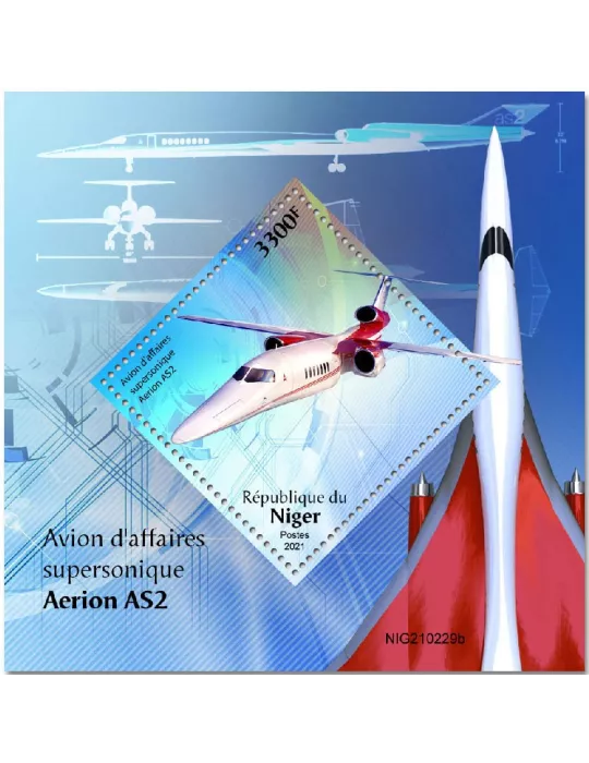 n° 1271 - Timbre NIGER Blocs et feuillets