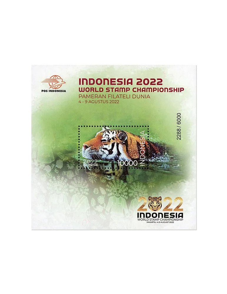 n° 371/369 et les 3 n° 369A à 371A - Timbre INDONESIE Blocs et feuillets