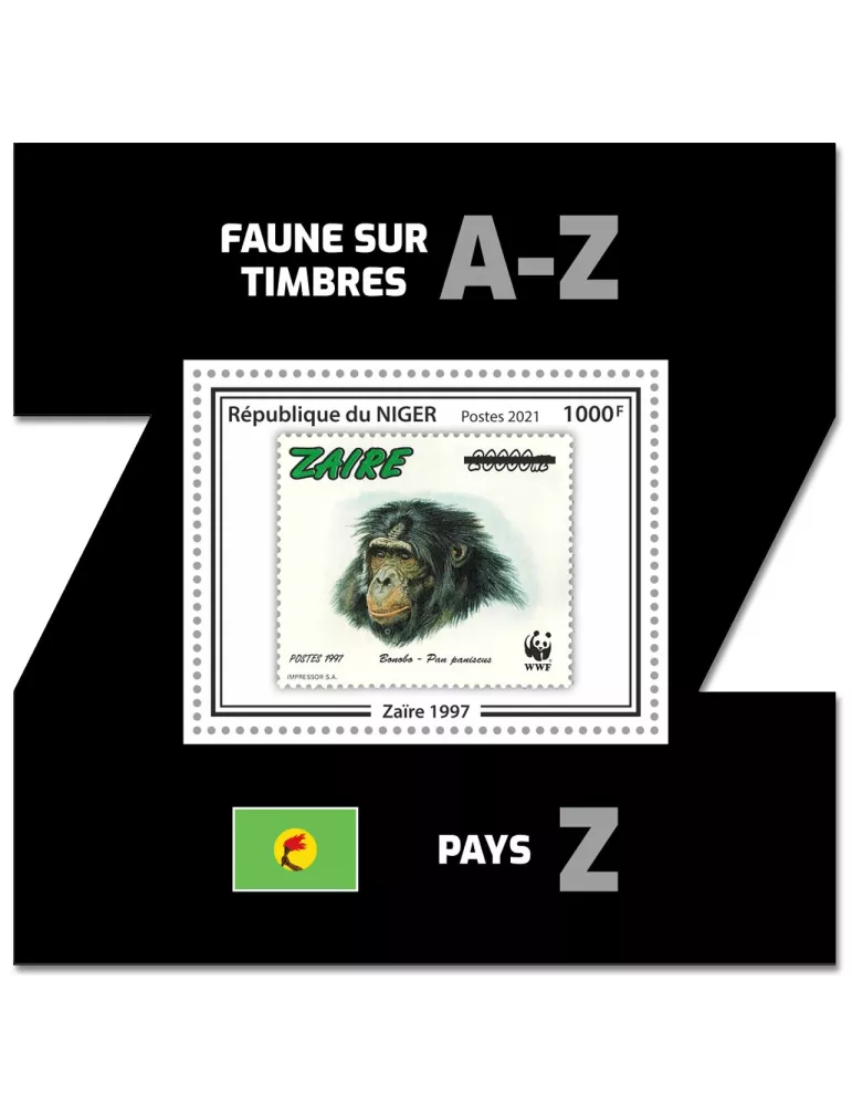 n° 1289 - Timbre NIGER Blocs et feuillets