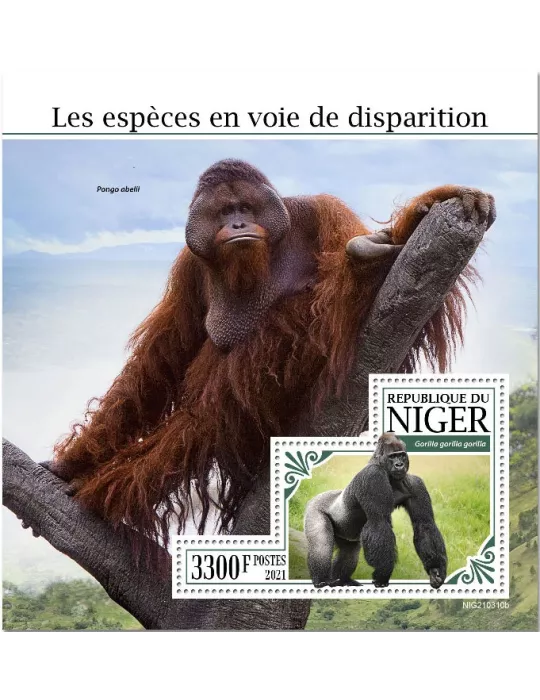 n° 1301 - Timbre NIGER Blocs et feuillets