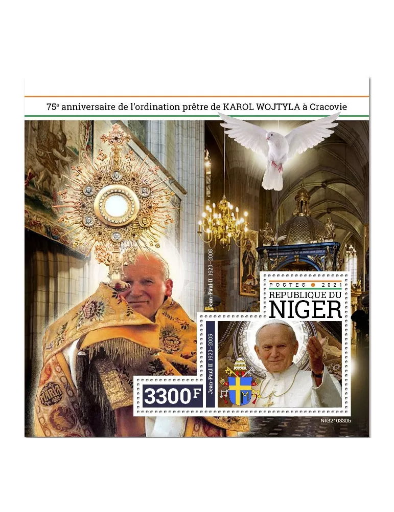 n° 1320 - Timbre NIGER Blocs et feuillets