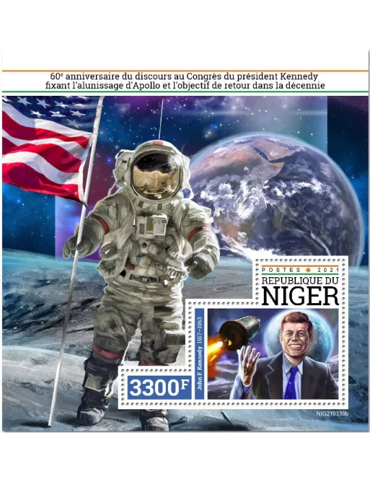 n° 1329 - Timbre NIGER Blocs et feuillets