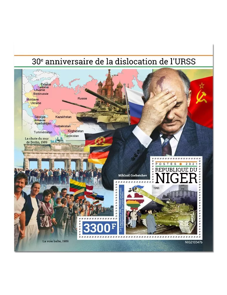 n° 1337 - Timbre NIGER Blocs et feuillets