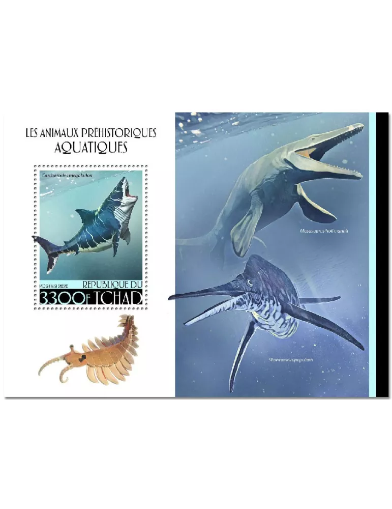 n° 350 - Timbre TCHAD Blocs et feuillets