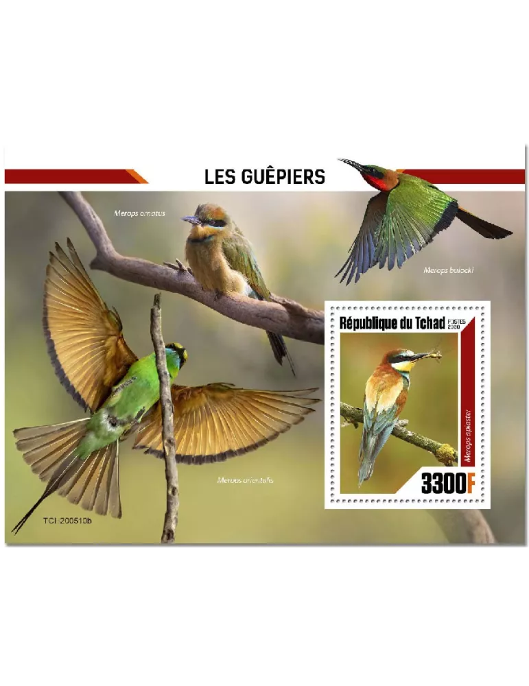 n° 375 - Timbre TCHAD Blocs et feuillets