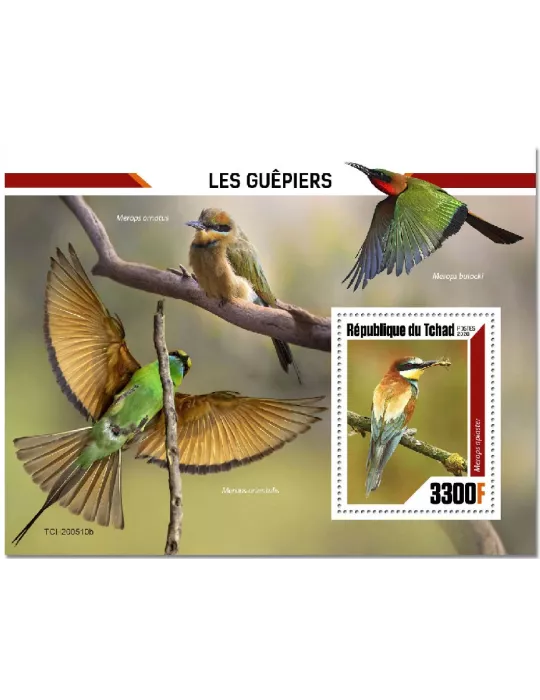 n° 375 - Timbre TCHAD Blocs et feuillets