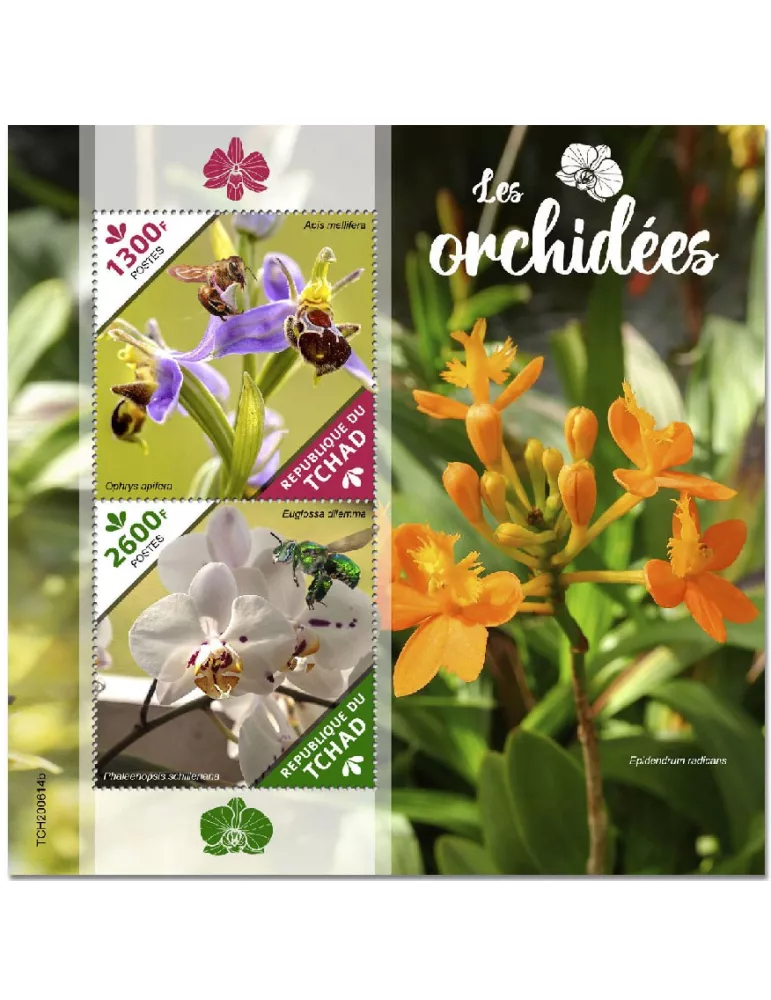 n° 405 - Timbre TCHAD Blocs et feuillets