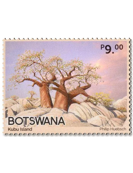 n° 1293/1296 - Timbre BOTSWANA Poste