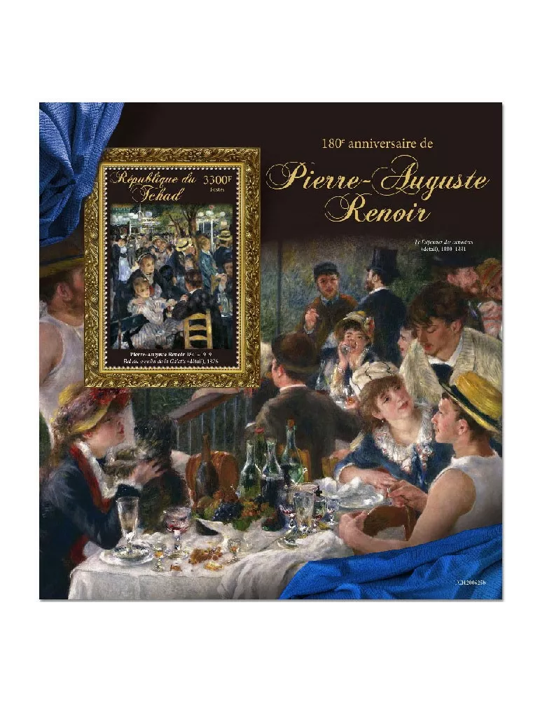 n° 416 - Timbre TCHAD Blocs et feuillets