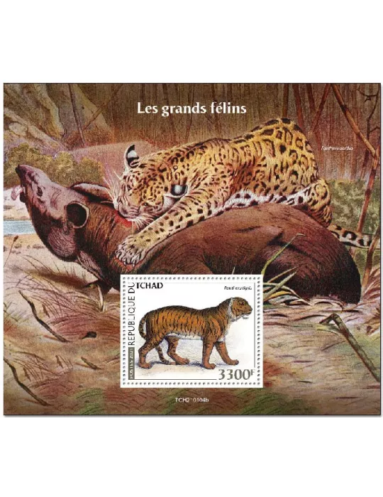 n° 424 - Timbre TCHAD Blocs et feuillets