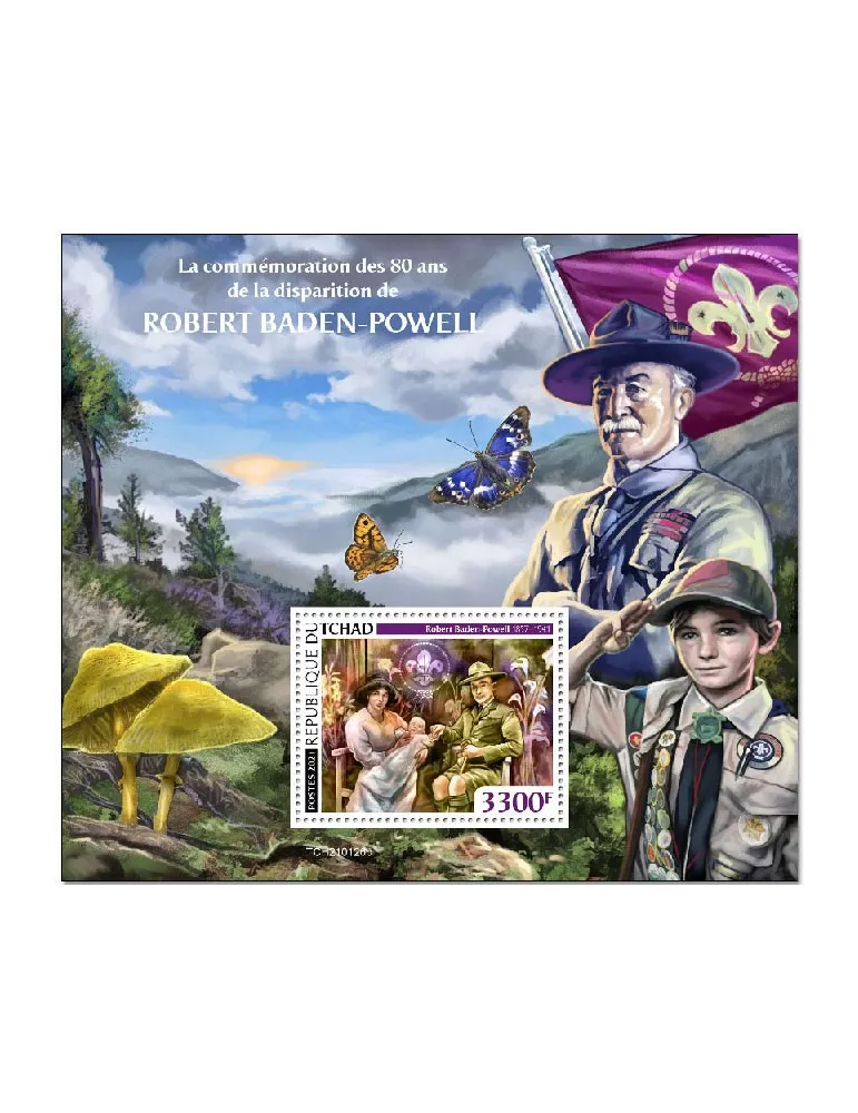 n° 446 - Timbre TCHAD Blocs et feuillets