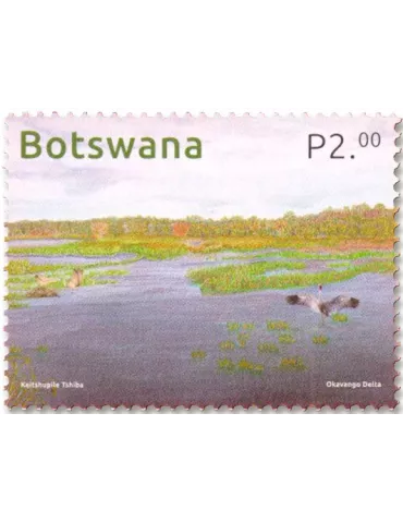 n° 1297/1300 - Timbre BOTSWANA Poste 2