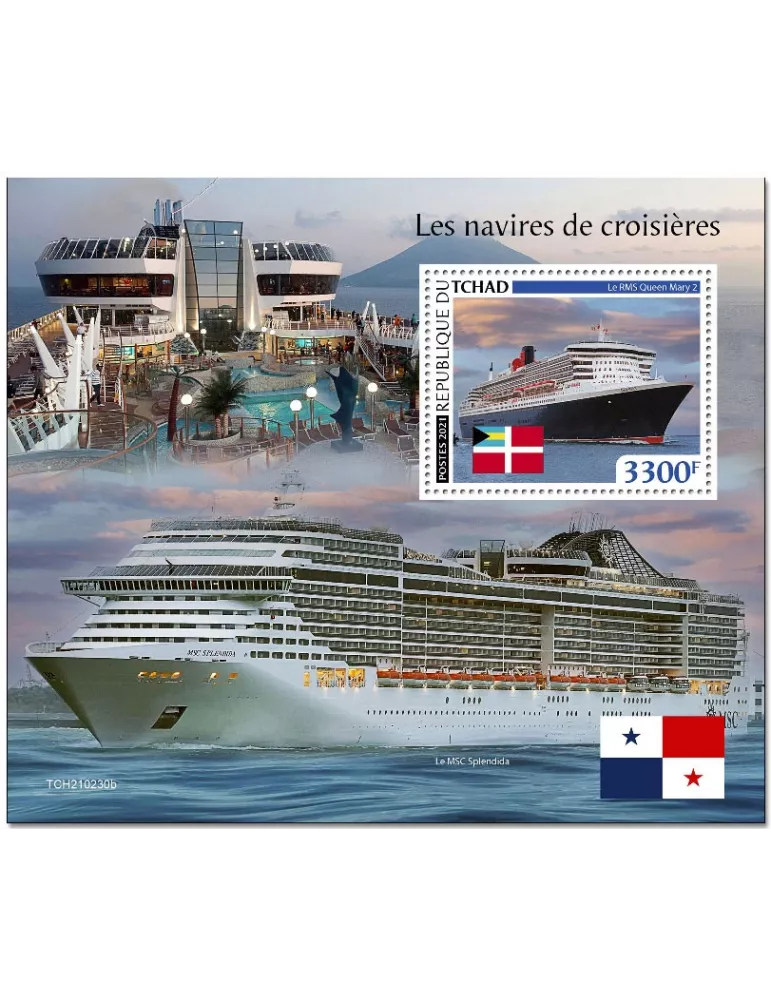 n° 489 - Timbre TCHAD Blocs et feuillets