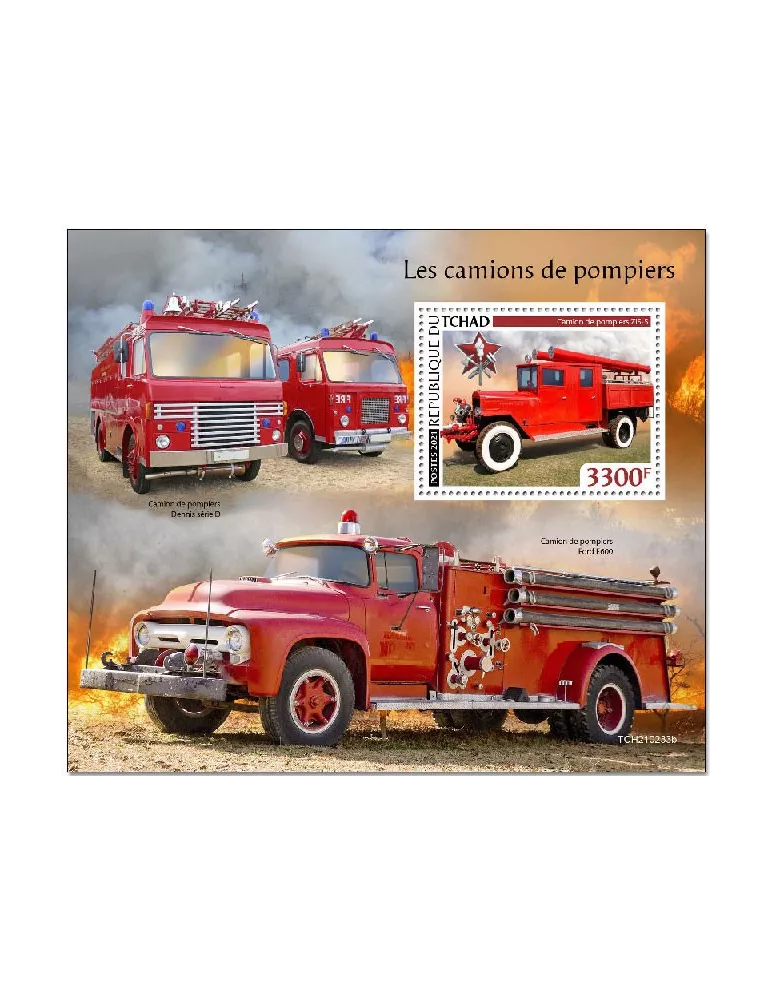 n° 490 - Timbre TCHAD Blocs et feuillets