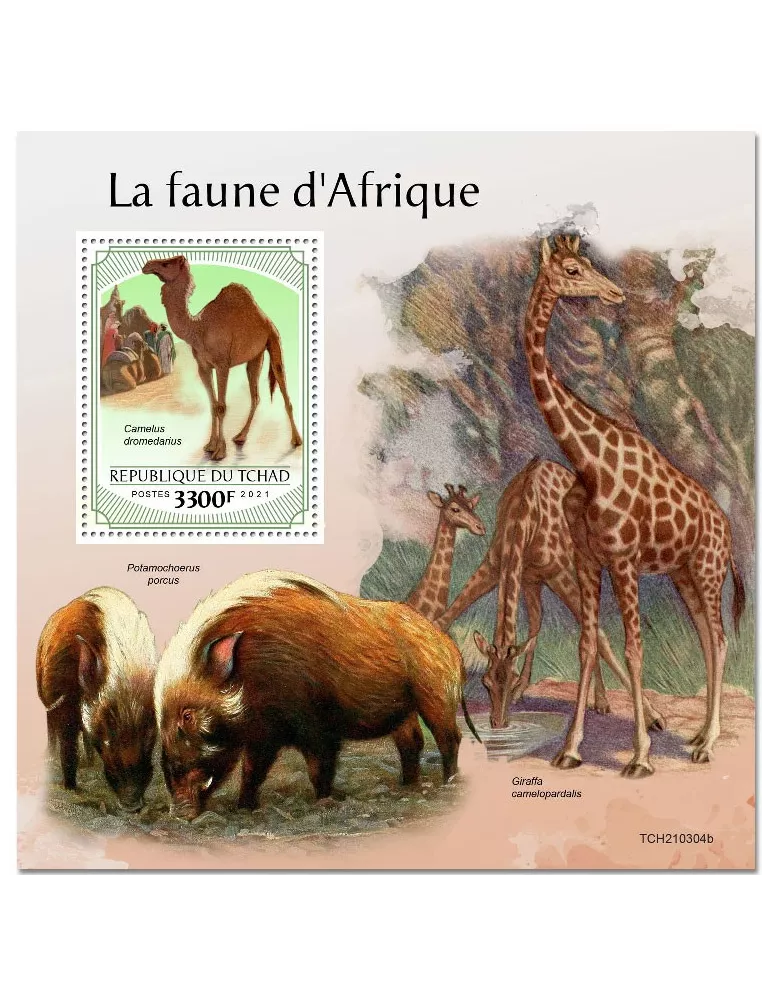 n° 501 - Timbre TCHAD Blocs et feuillets