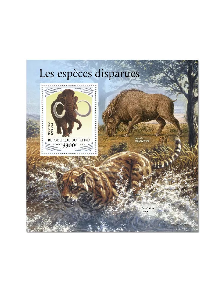 n° 504 - Timbre TCHAD Blocs et feuillets