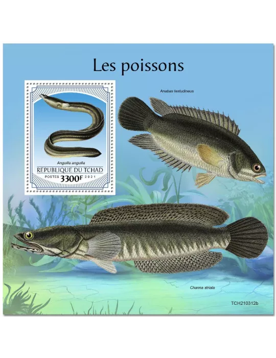 n° 509 - Timbre TCHAD Blocs et feuillets