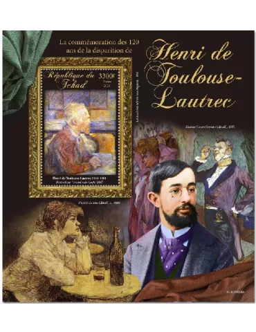 n° 523 - Timbre TCHAD Blocs et feuillets