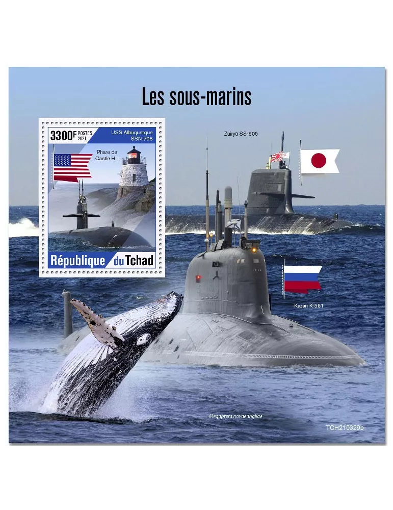 n° 526 - Timbre TCHAD Blocs et feuillets