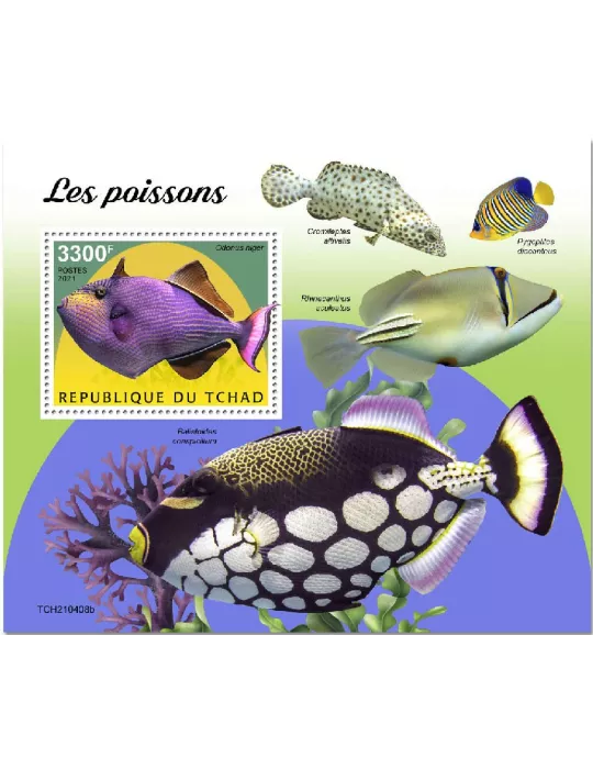 n° 552 - Timbre TCHAD Blocs et feuillets